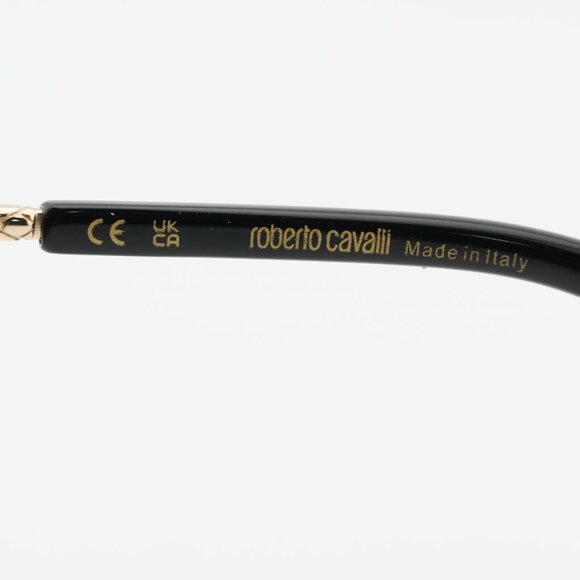 Roberto Cavalli SRC008M 0300 Sunglasses Gold Aviator Frame, Green Lenses main image 7